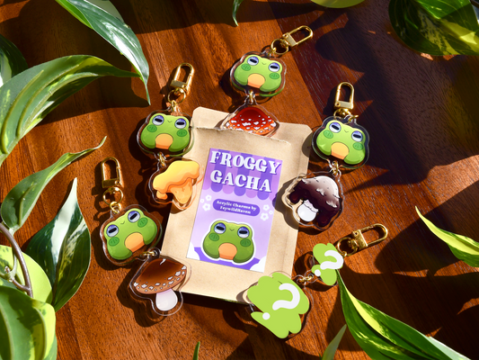 Frog Acrylic Charm Gacha